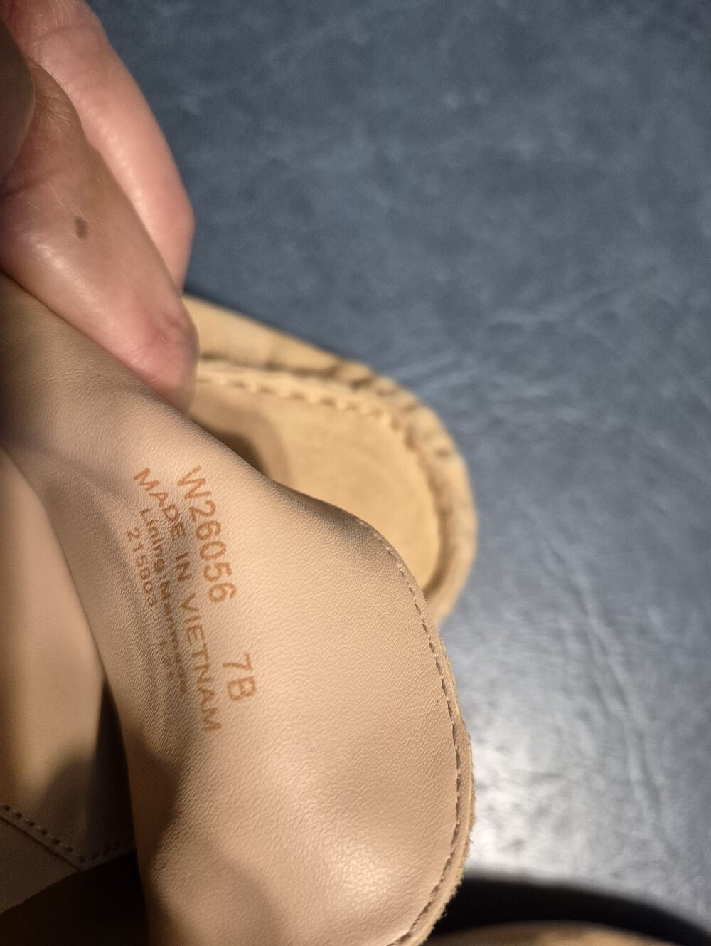 Cole Haan Women's Tan Moccasin Slip-Ons